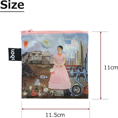 LOQI Frida Kahlo Self Portrait Border Bag, multicoloured, Contemporary
