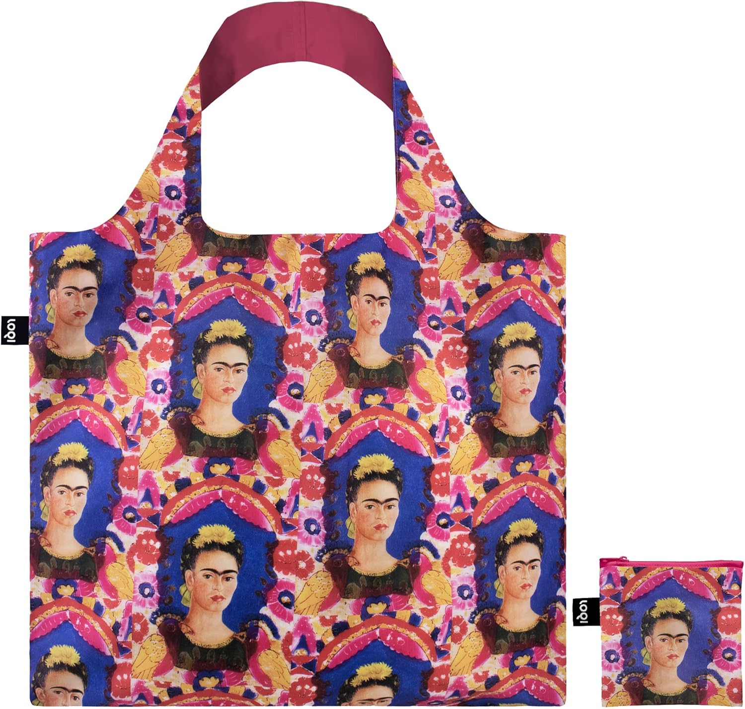 Loqi Frida Kahlo The Frame (Self-Portrait) Recycled  Bag