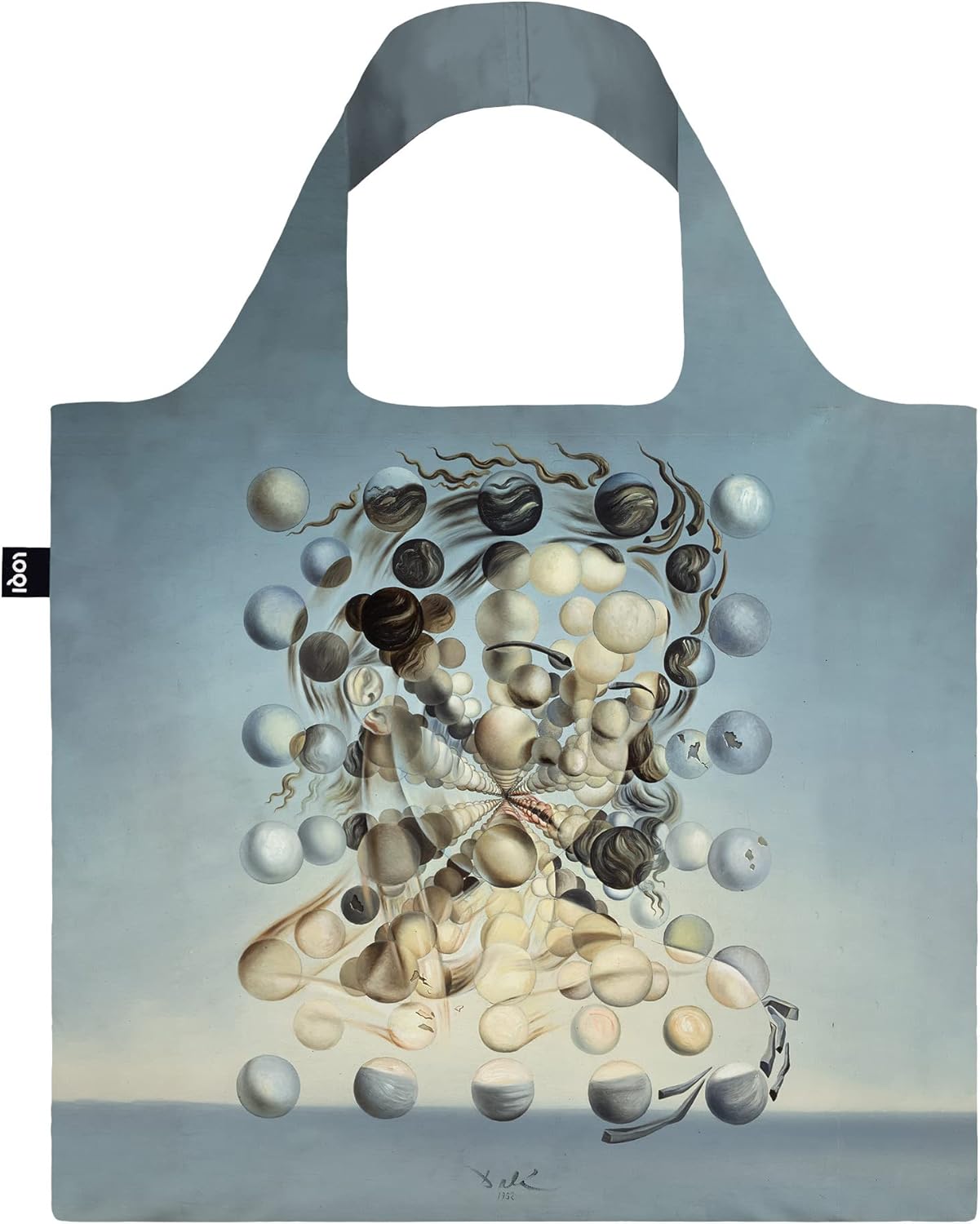LOQI Dali - Galatea of the Spheres Recycled Bag