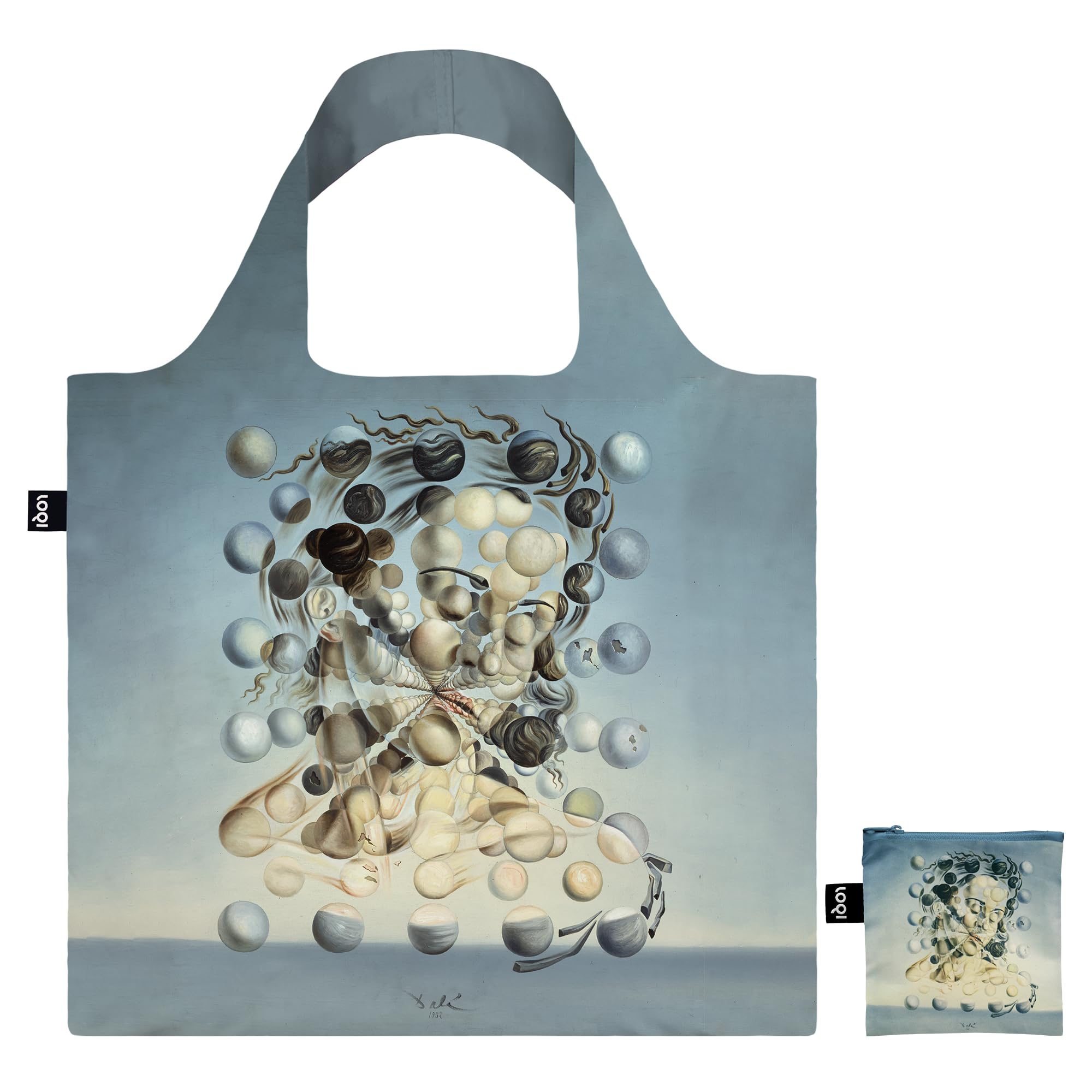 LOQI Dali - Galatea of the Spheres Recycled Bag