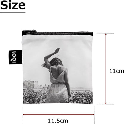 LOQI Dennis Stock Venice Beach Rock Festival Recycled Bag