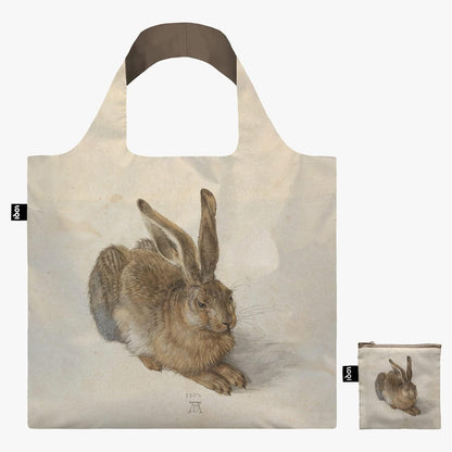 LOQI Albrecht Duerer - Young Hare Recycled Bag