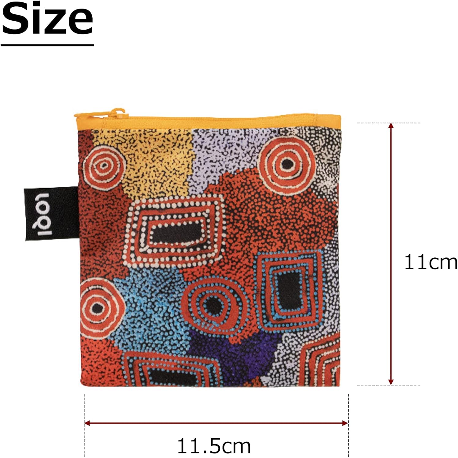 LOQI Ada Nangala Water Dreaming Bag, multicoloured, Contemporary