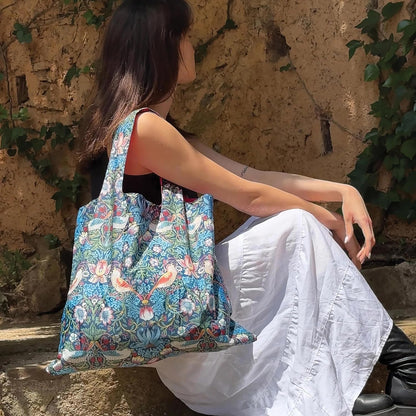 LOQI William Morris - The Strawberry Thief Recycled Bag