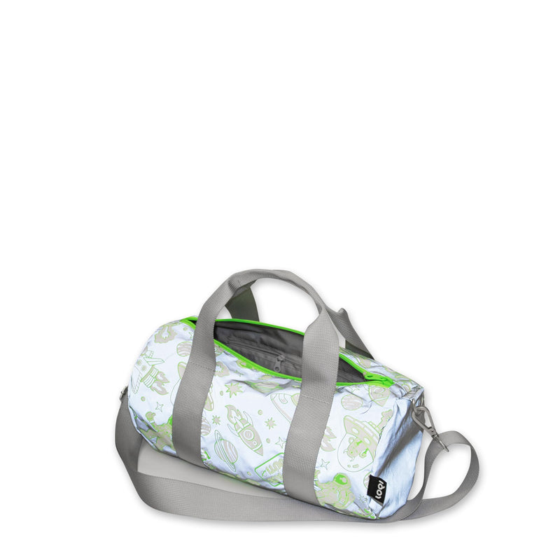 Space Out Reflective Medium Weekender, Silver (Silver), Silver (Silver