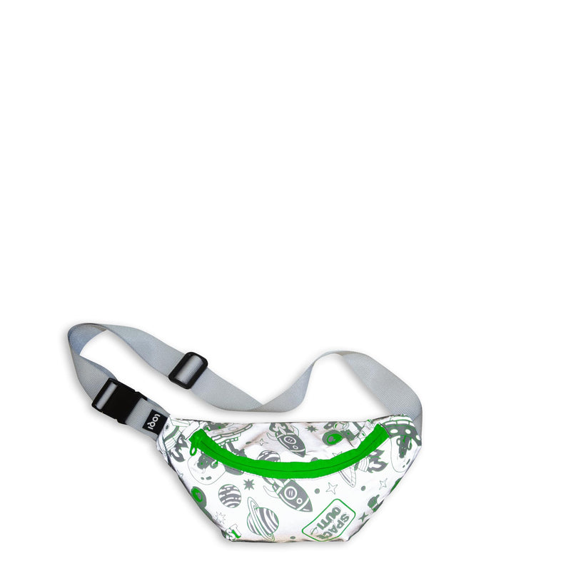 Space Out Reflective Medium Bumbag, silver, Bumbag