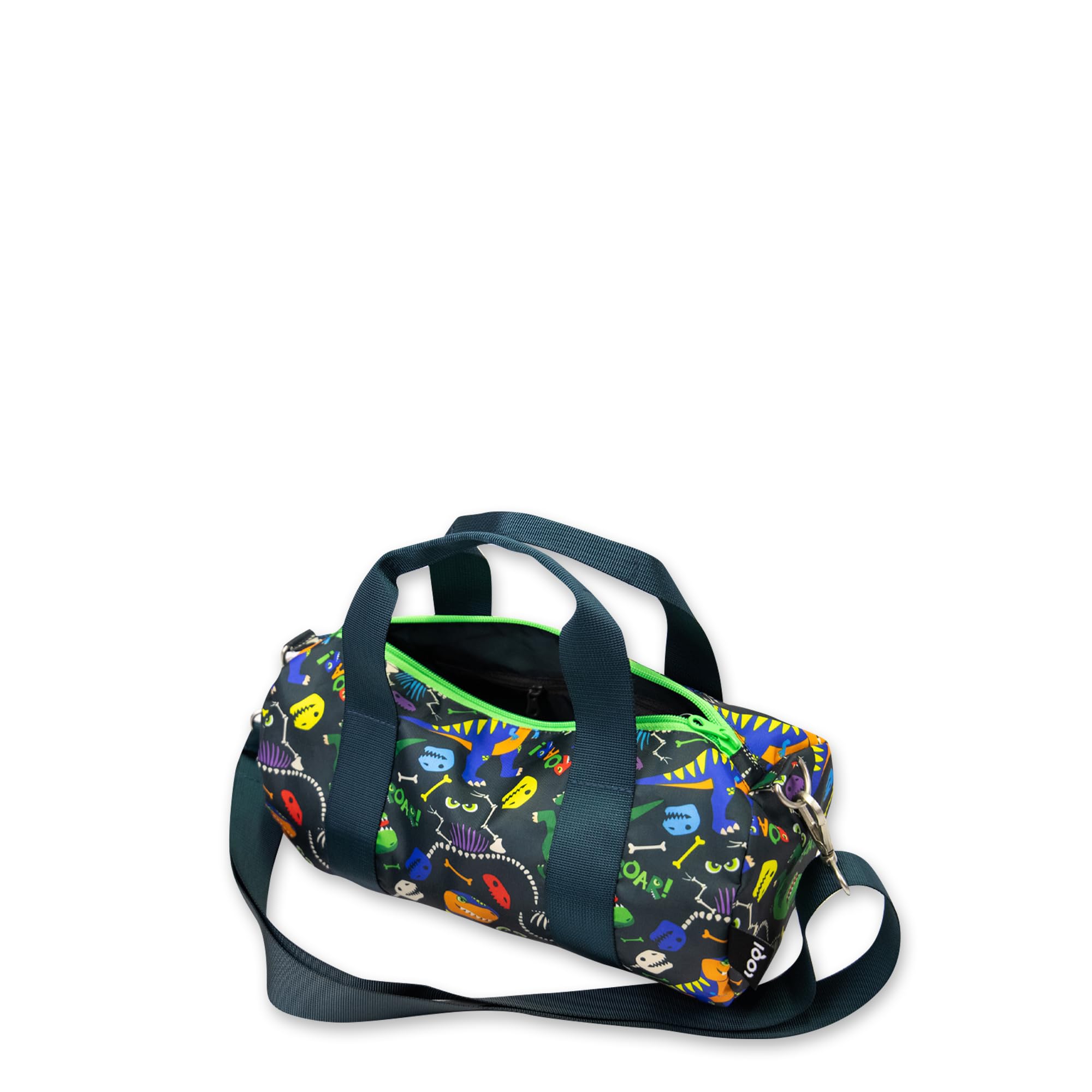 Dinosaur Roar Recycled Medium Weekender, dunkelgrün