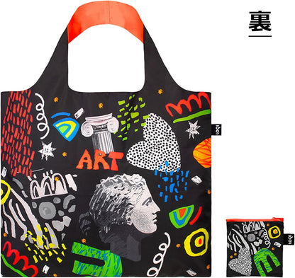 ローキー(LOQI) Lowkey Eco Bag, William Morris Hyacinth, Recycled, Foldable, Stylish, Flowers