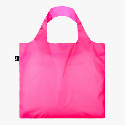 LOQI Recycled Bag Neon Pink, Fluorescent Pink, Fluorescent Pink, Contemporary, Neon pink, Contemporary