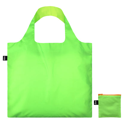 LOQI Recycled bag neon green, neon, neon, contemporary, Fluorescent, Contemporary