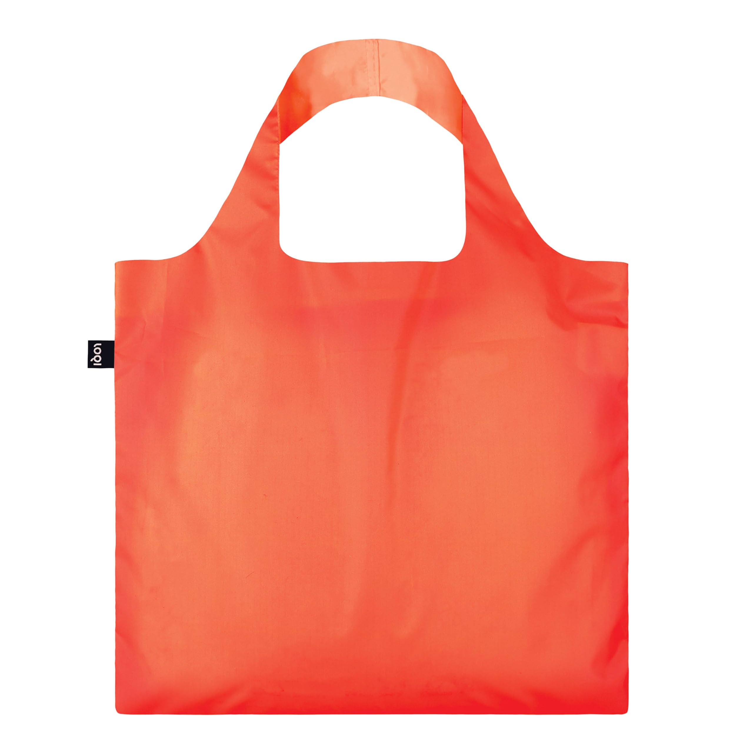 LOQI Recycled bag neon orange, fluorescent orange, fluorescent orange, contemporary, fluorescent orange, Contemporary