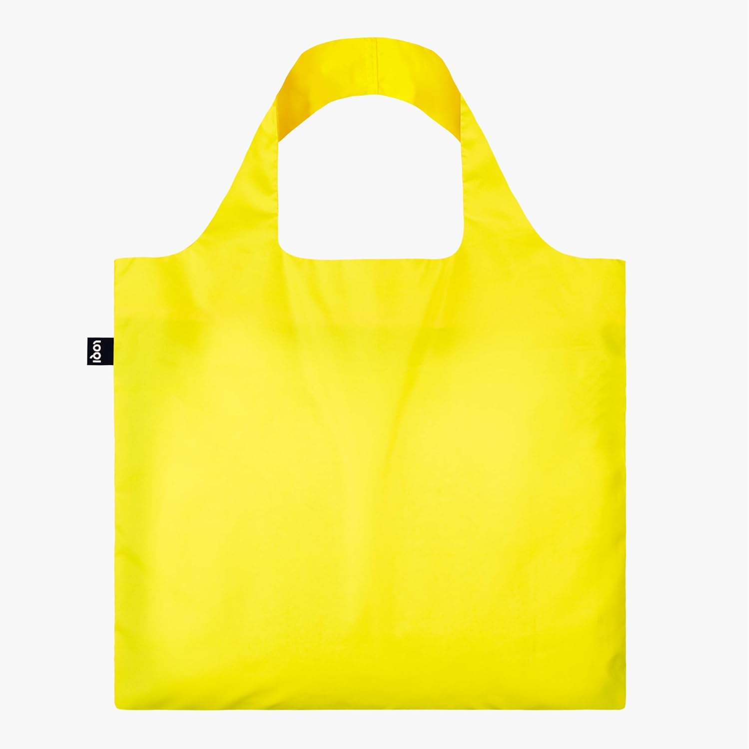 LOQI Recycled bag neon yellow, neon yellow, Neon yellow, Contemporary, Neon Yellow, Contemporary