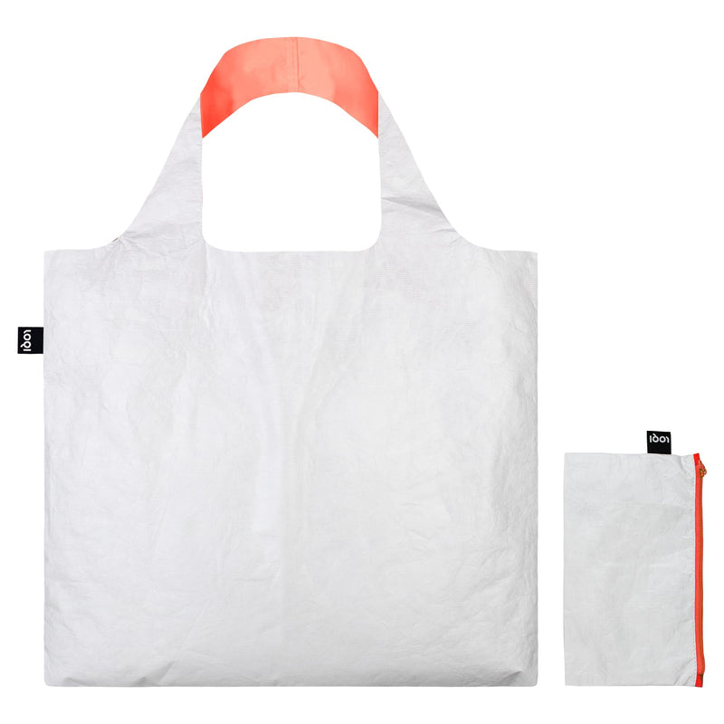 LOQI TYVEK Neon Dark Orange Bag