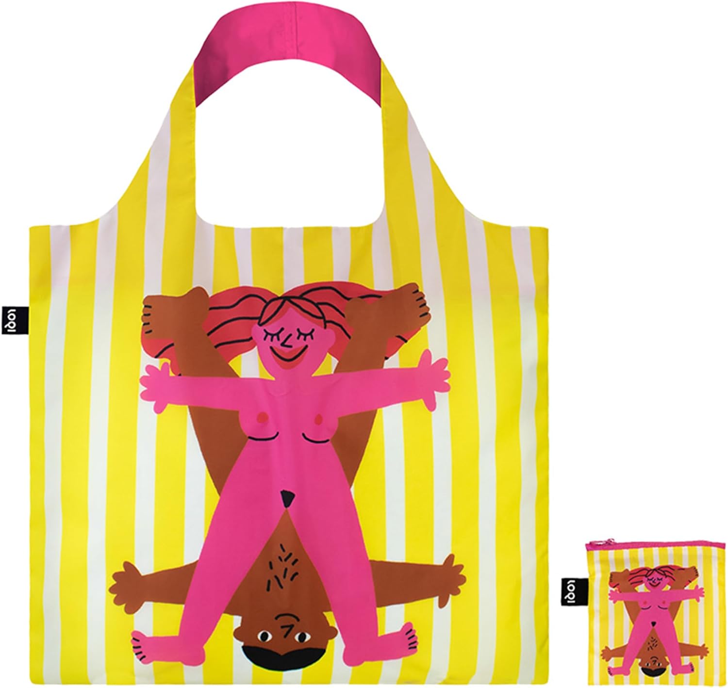 LOQI(ローキー) CACHETE JACK Star Couples, Yellow, One size, Utility, Yellow, Taille unique, Utility