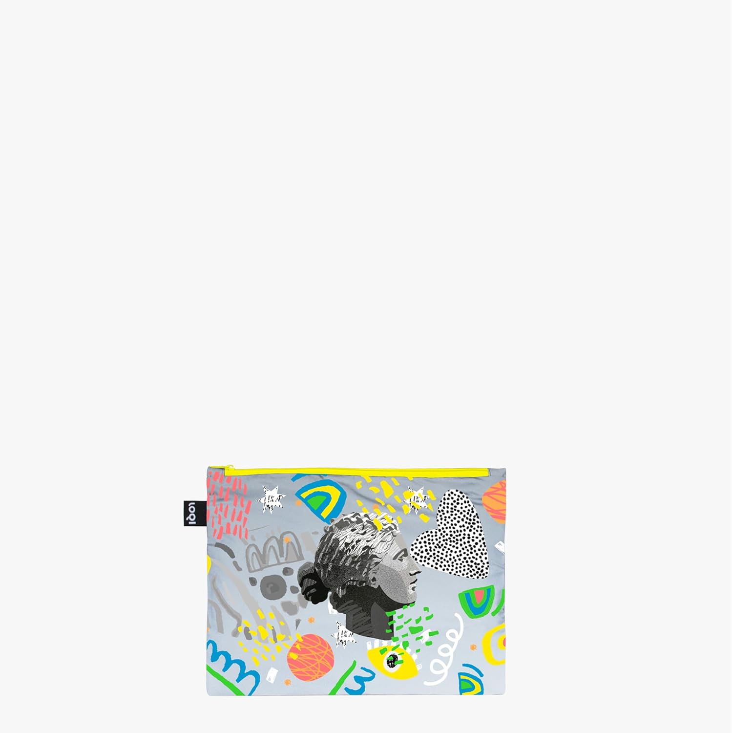 Classic Art Reflective Zip Pockets, Reflective, Cosmetic case