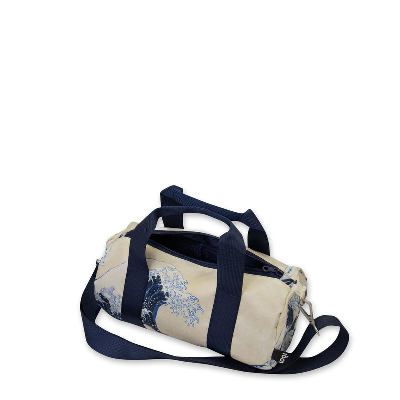 KATSUSHIKA Hokusai The Great Wave Recycled Medium Weekender, Blue, KATSUSHIKA Hokusai The Great Wave Recycled Medium Weekender, Blue, M, KATSUSHIKA Hokusai The Great Wave Recycled Medium, Blue, M