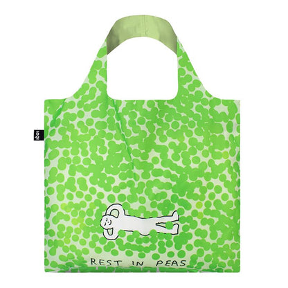 LOQI(ローキー) CONSTANT BAGEL THERAPY Rest in Peas, Multicolor, Leisure, Multicolored, Leisure