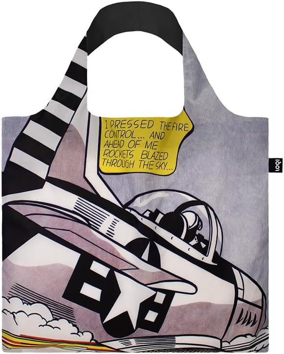 LOQI(ローキー) ROY LICHTENSTEIN Whaam!, Multicolor, S, Leisure, Multicolored, S, Leisure