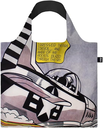 LOQI(ローキー) ROY LICHTENSTEIN Whaam!, Multicolor, S, Leisure, Multicolored, S, Leisure