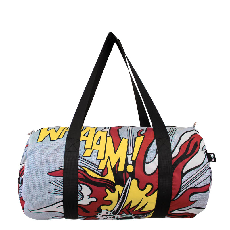 Roy Lichtenstein Whaam! Recycled Weekender, Yellow, Red, Grey, Yellow, Red, Grey, Roy Lichtenstein Whaam! Recycled Weekender, Yellow, Red, Grey, Yellow, Red, Grey, Roy Lichtenstein Whaam! Recycled