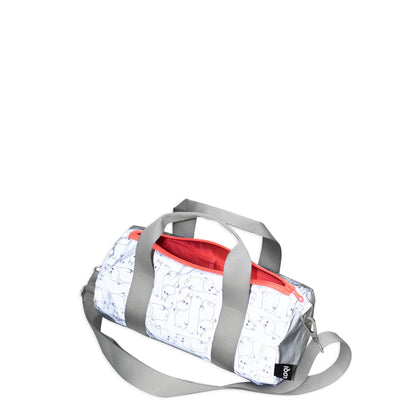 Moomin Pattern Reflective Medium Weekender, silver, Shopping Totes
