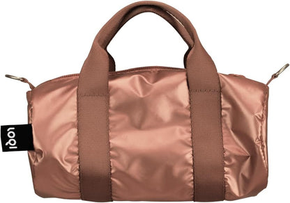 Metallic Rose Gold Small Weekender, pink, S, Business Card Case
