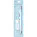 Tombow Goma de borrar MONO graph y MONO, 0,5 mm, azul hielo, precisión con punta de 4 mm, innovador mecanismo de agitación, pinzas de latón más estables, recargables, incluye goma de borrar [SH-MG44