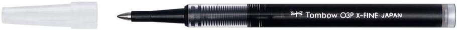 TOMBOW Refill for Rollerball Pens Fine Tip 0.5 mm Line 0.3 mm Black