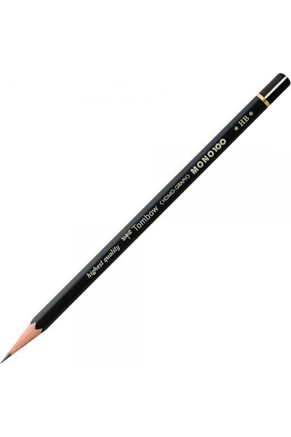 TOMBOW MONO-100-9H "Mono 100" Hexagonal Pencil 9H Hardness