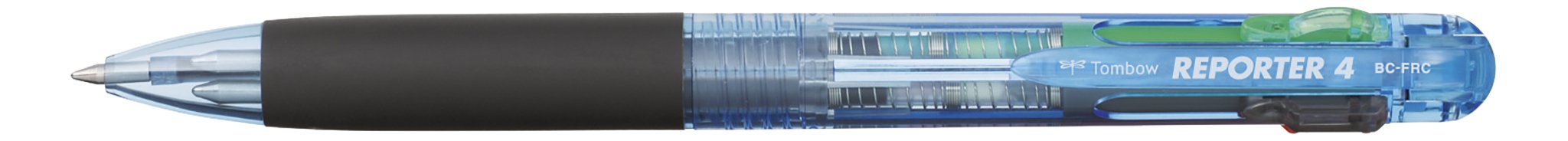 Tombow Reporter Ballpoint Pen Translucent Barrel - Multicoloured