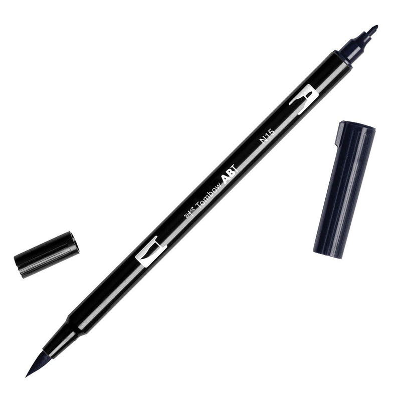 Tombow ABT Dual Brush Pens - Black N15 (Set of 72