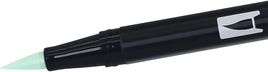 Tombow ABT Dual Brush Pen, ABT-291, pen with two tips, perfect for hand lettering and bullet journaling, water colourable, alice blue