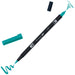 Tombow ABT Dual Brush Pen, ABT-192, dual-tip pen, perfect for hand lettering and bullet journaling, water-soluble, bright blue