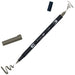 Tombow ABT Dual Brush Pen, ABT-703, dual-tip pen, perfect for hand lettering and bullet journaling, water-soluble, warm gray 8