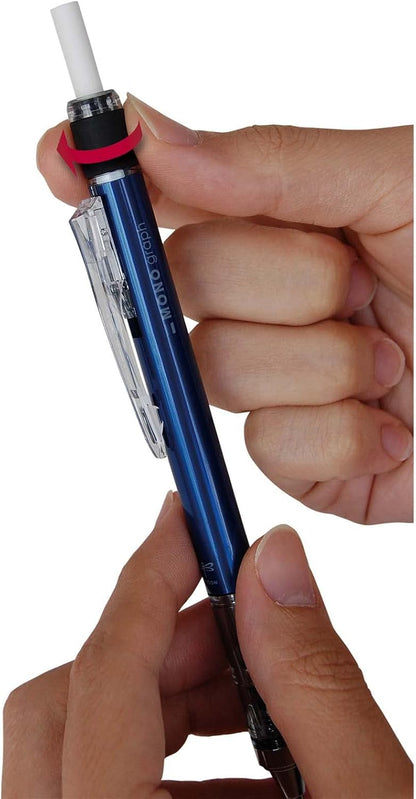 Tombow ER-MG Eraser for Mechanical Pencil Mono Graph, 3-He Pack, White