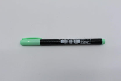 Tombow Brush Pen Fudenosuke pastel for black paper, light green
