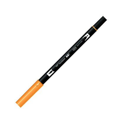 Tombow ABT 025 Dual Brush Pen - Light Orange