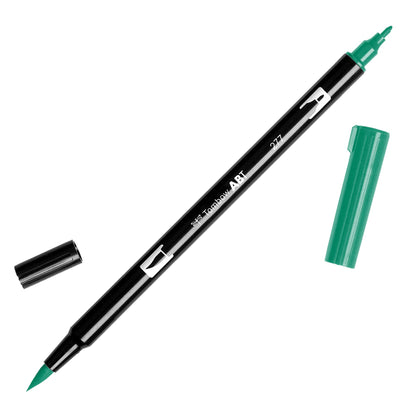 Tombow ABT 277 Dual Brush Pen - Dark Green
