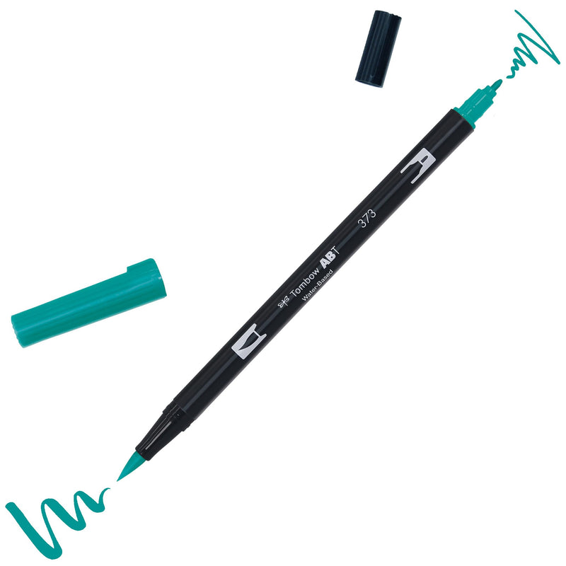 Tombow ABT 373 Dual Brush Pen - Sea Blue