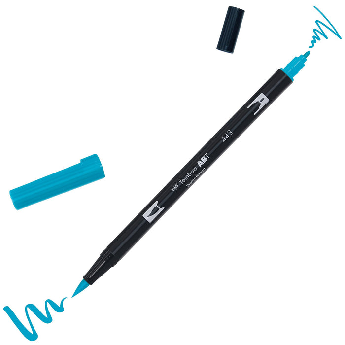 Tombow ABT 443 Dual Brush Pen - Turquoise