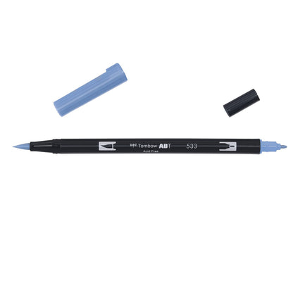Tombow Pen Double Peacock Blue 533