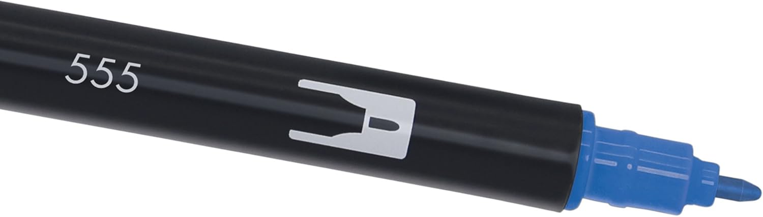 Tombow ABT 555 Dual Brush Pen - Ultramarine