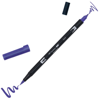 Tombow ABT 565 Dual Brush Pen - Deep Blue