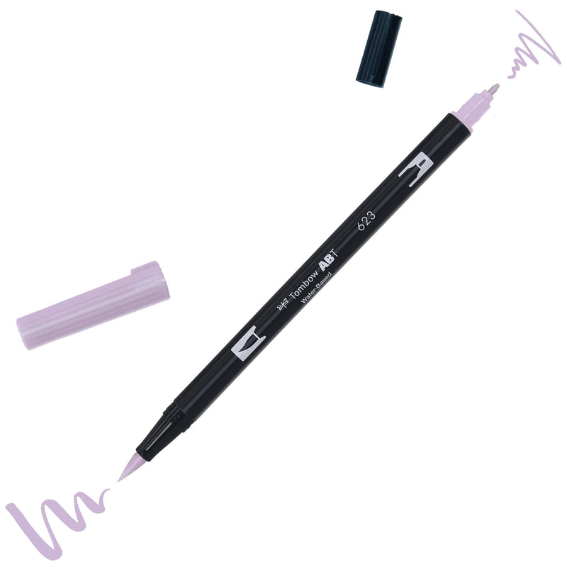 Tombow ABT 623 Dual Brush Pen - Purple Sage