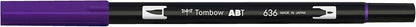 Tombow ABT 636 Dual Brush Pen - Imperial Purple
