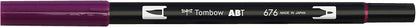 Tombow ABT 676 Dual Brush Pen - Royal Purple