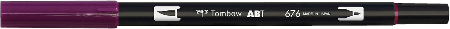 Tombow ABT 676 Dual Brush Pen - Royal Purple