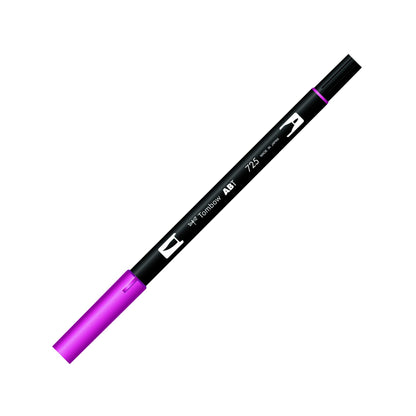 Tombow ABT 725 Dual Brush Pen - Rhodamine Red