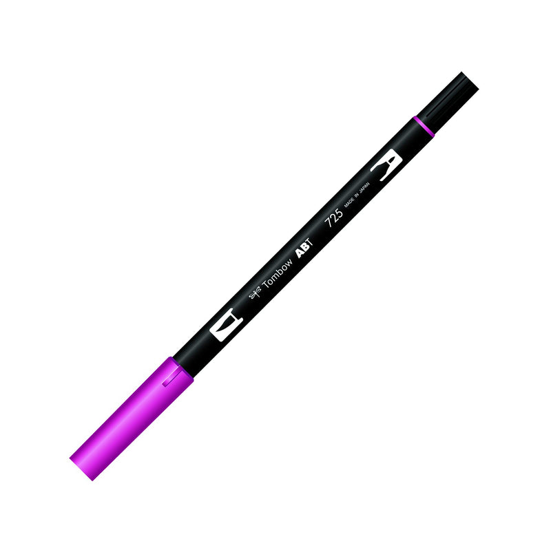 Tombow ABT 725 Dual Brush Pen - Rhodamine Red