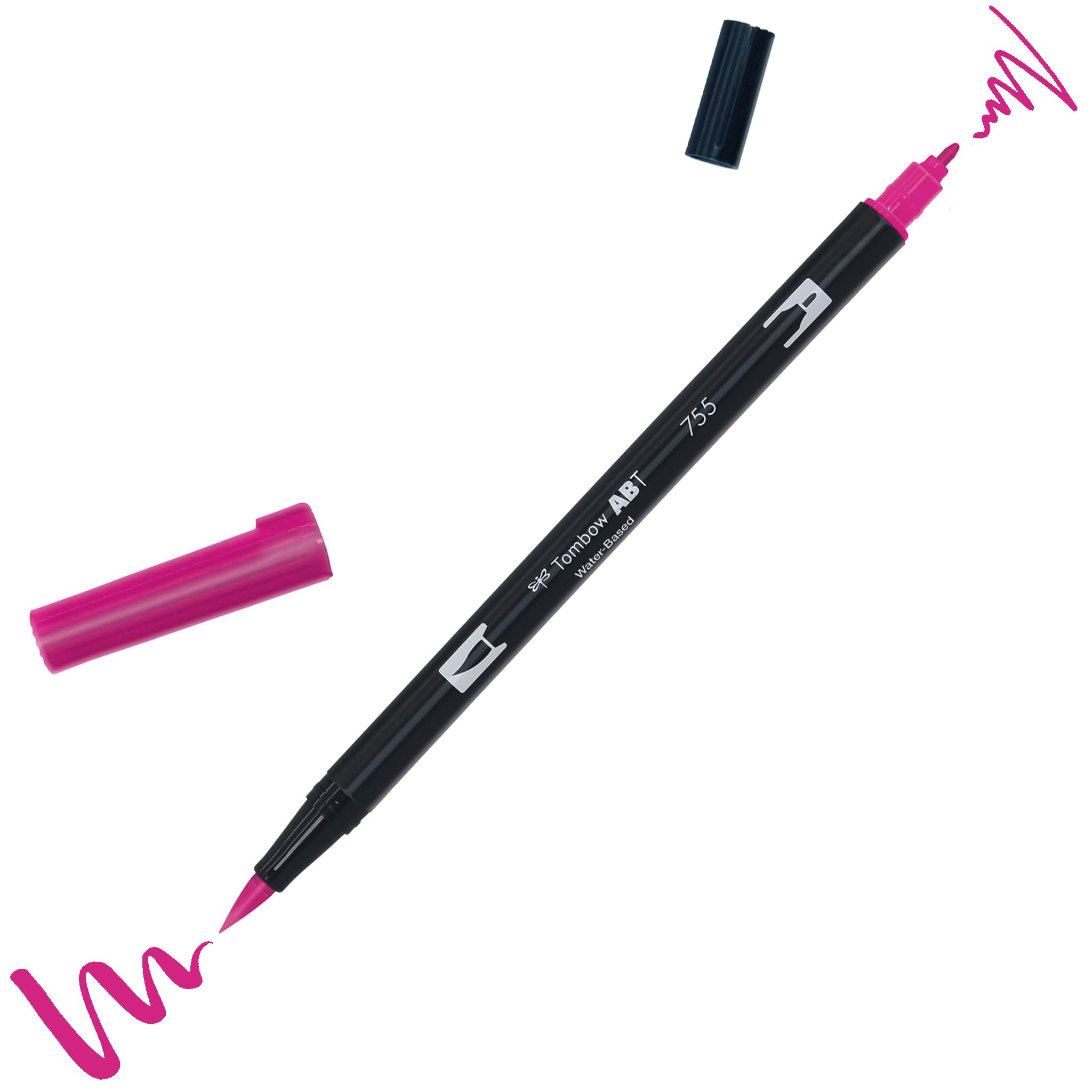 Tombow ABT 755 Dual Brush Pen - Rubine Red